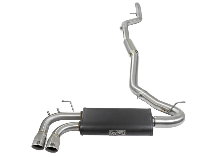 aFe MACHForce XP Exhausts Cat-Back SS-304 w/ Polished Tips 12-16 BMW 328i/428i (F30/F32) (t) N20 aFe