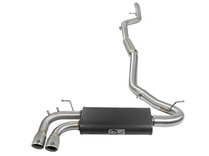 aFe MACHForce XP Exhausts Cat-Back SS-304 w/ Polished Tips 12-16 BMW 328i/428i (F30/F32) (t) N20 aFe