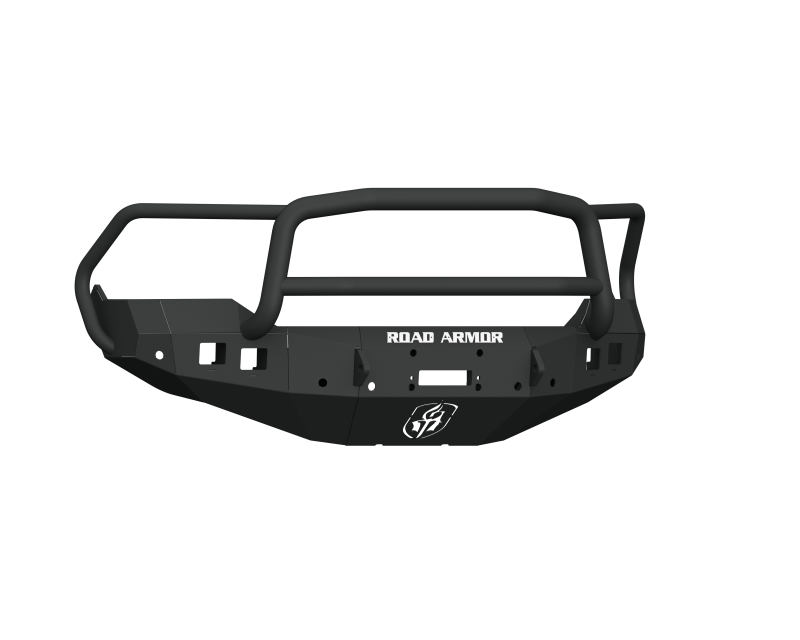 Road Armor 13-18 Ram 1500 Stealth Front Winch Bumper w/Lonestar Guard - Tex Blk Road Armor