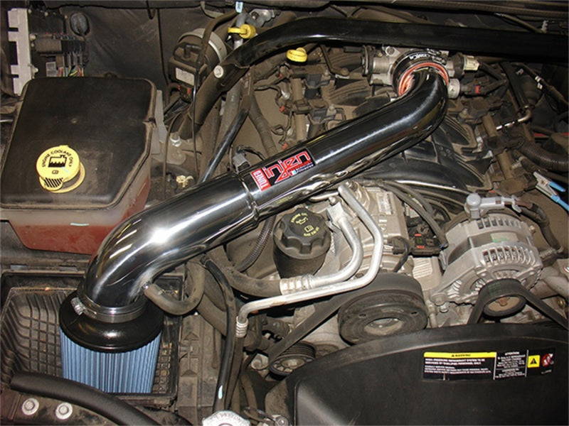 Injen 05-07 Jeep Grand Cherokee WK 4.7L V8 Wrinkle Black Tuned Air Intake w/ MR Tech - eliteracefab.com