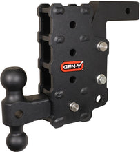 Load image into Gallery viewer, Gen-Y Phantom Flip 2in Shank 9in Drop 1200lb TW 12K Hitch w/GH-044 Dual-Ball Mount