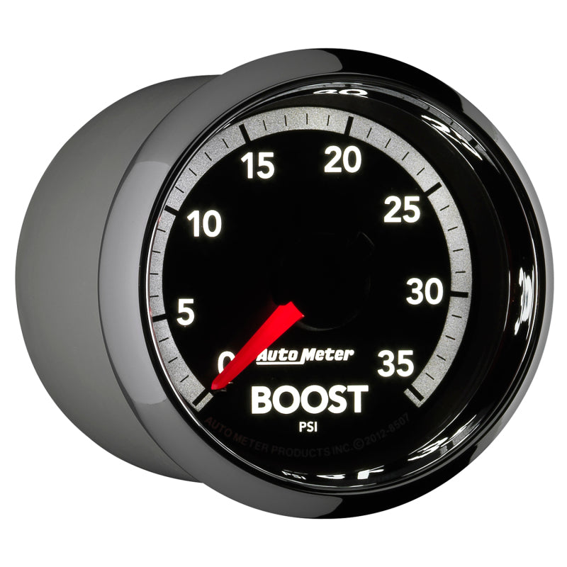 Autometer Gen4 Dodge Factory Match 52.4mm Mechanical 0-35 PSI Boost Gauge 8507