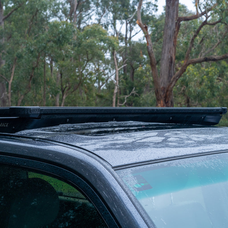 ARB Roof Rack Base with Mount Kit - Flat Rack with Wind Deflector - eliteracefab.com