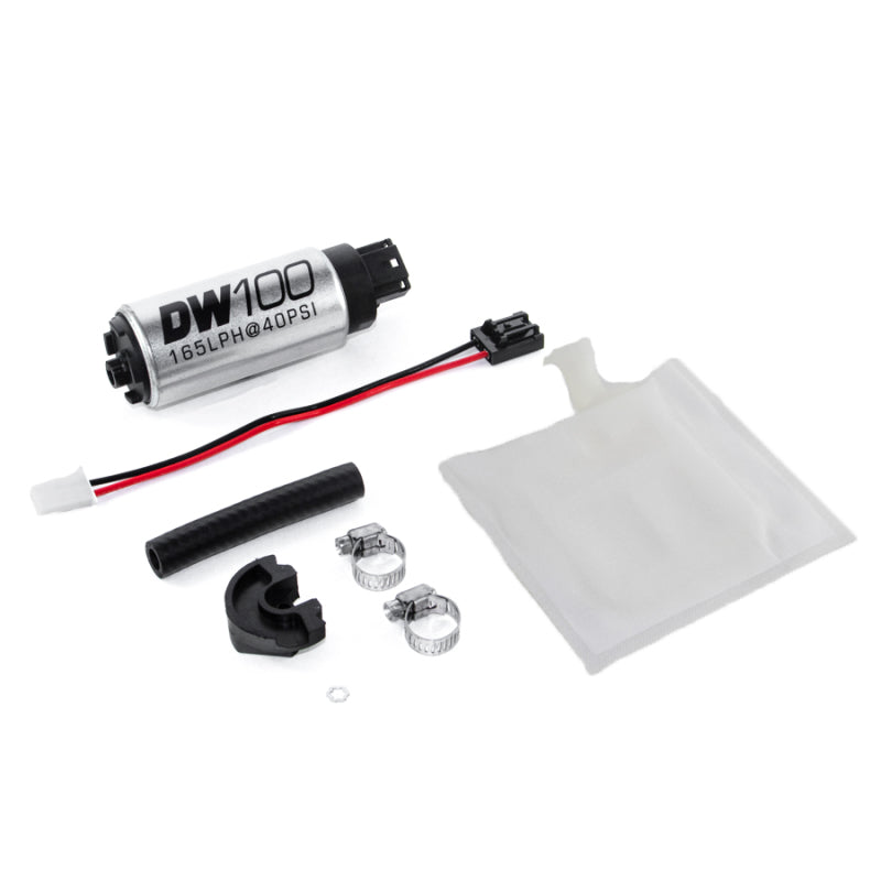 DeatschWerks 165 LPH In-Tank Fuel Pump w/ 90-07 Subaru Legacy, 93-07 Impreza Install Kit - eliteracefab.com