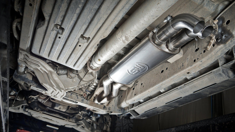 Stainless Works 2011-14 Ford F-150 Raptor Exhaust X-Pipe Resonator Dump In Front Of Rear Axle Stainless Works