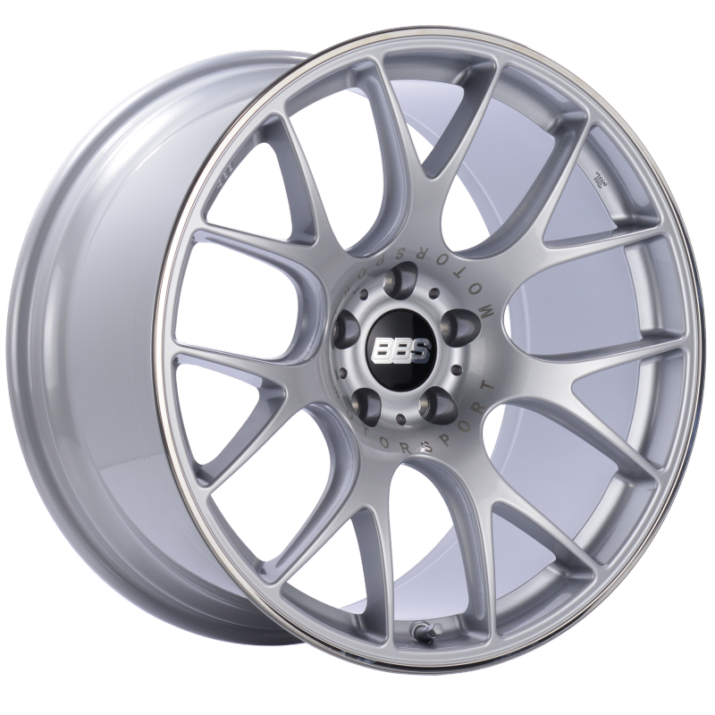 BBS CH-R 20x10.5 5x112 ET25 Brilliant Silver Polished Rim Protector Wheel -82mm PFS/Clip Required CH103SPO