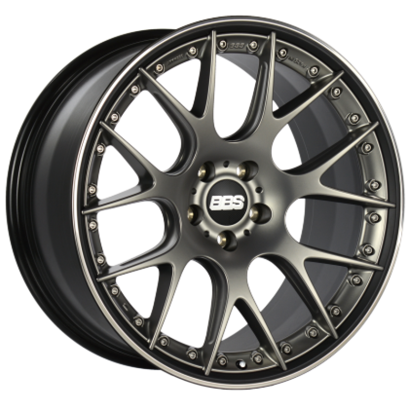 BBS CH-RII 21x10.5 5x130 ET47 71.6 CB Satin Platinum Center Black Lip SS Rim Prot Wheel w/MS Etching