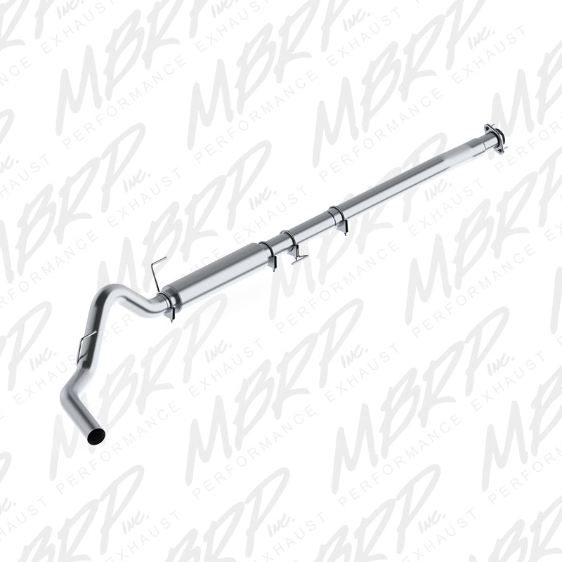 MBRP 2011-2014 Ford Ford F-150 3.5L V6 EcoBoost 4in Cat Back Single Side AL P Series Exhaust - eliteracefab.com