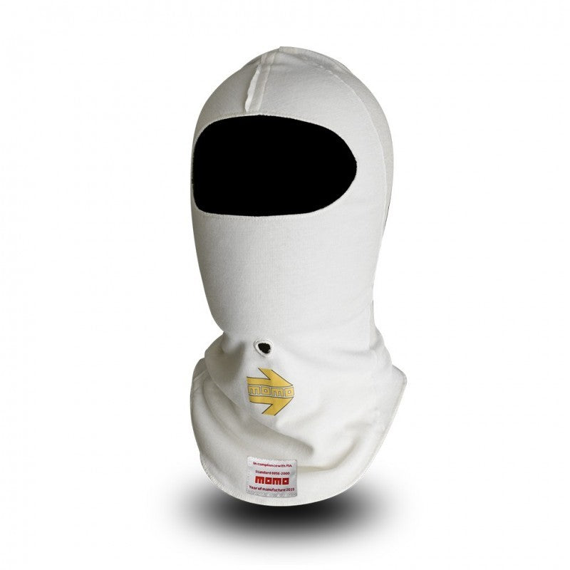 Momo Comfort Tech Balaclava One Size (FIA 8856-2000)-White MNXBALCOTWHT