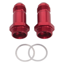 Load image into Gallery viewer, Russell Performance -8 AN Carb Adapter Fittings (2 pcs.) (Red)