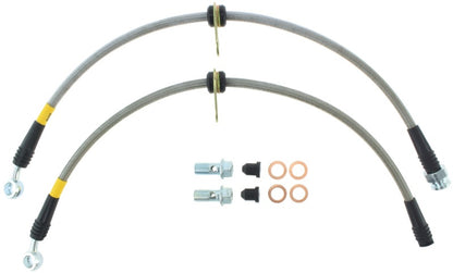 STOPTECH 04-08 ACURA TSX / 03-07 HONDA ACCORD FRONT SS BRAKE LINES, 950.40005 - eliteracefab.com