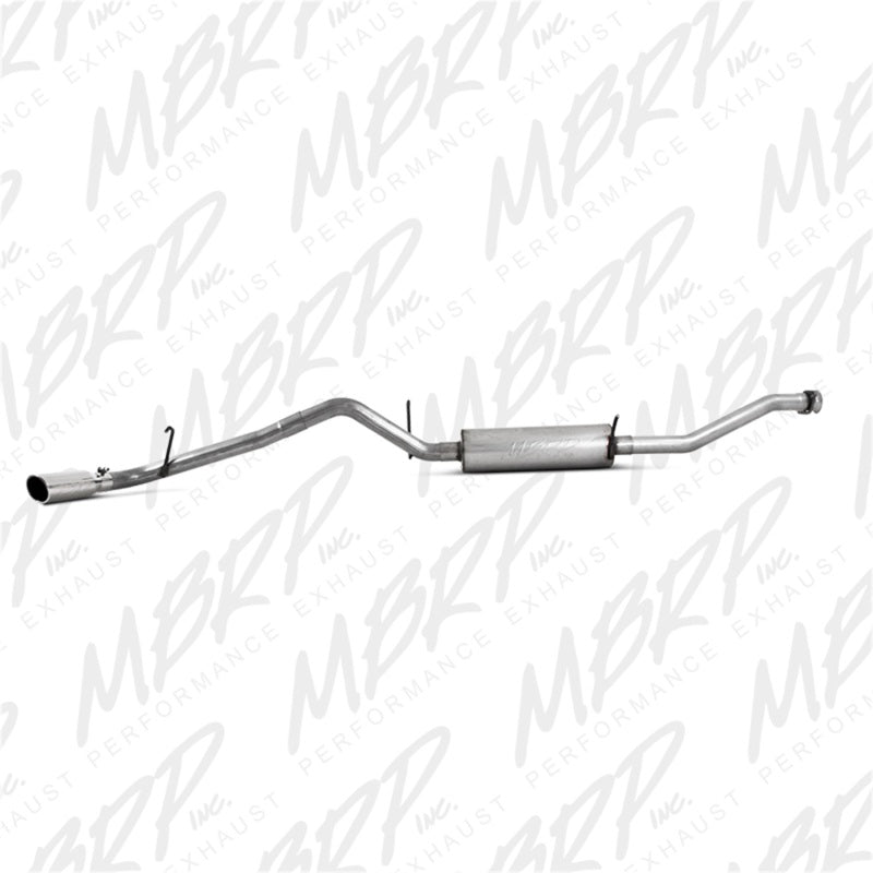 MBRP 04-11 Chevy Colorado / GMC Canyon 2.8L/2.9L/3.5L/3.7L Cat Back Single Side Aluminized Exhaust - eliteracefab.com