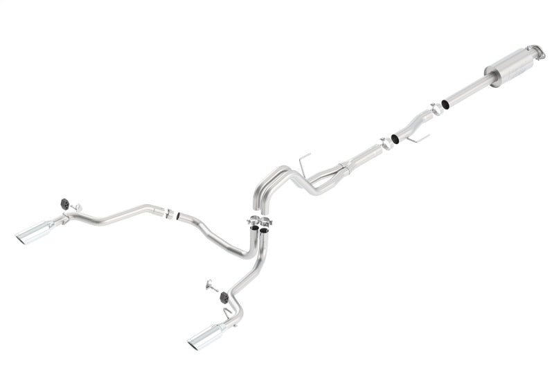 Borla 15-16 Ford F-150 3.5L EcoBoost Ext. Cab Std. Bed Catback Exhaust ATAK Single Split Rear Exit - eliteracefab.com