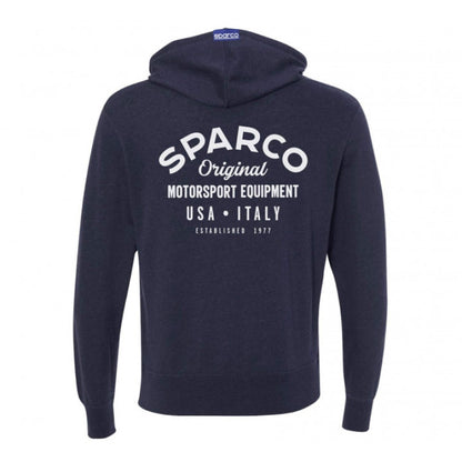 Sparco Sweatshirt ZIP Garage NVY - XXL