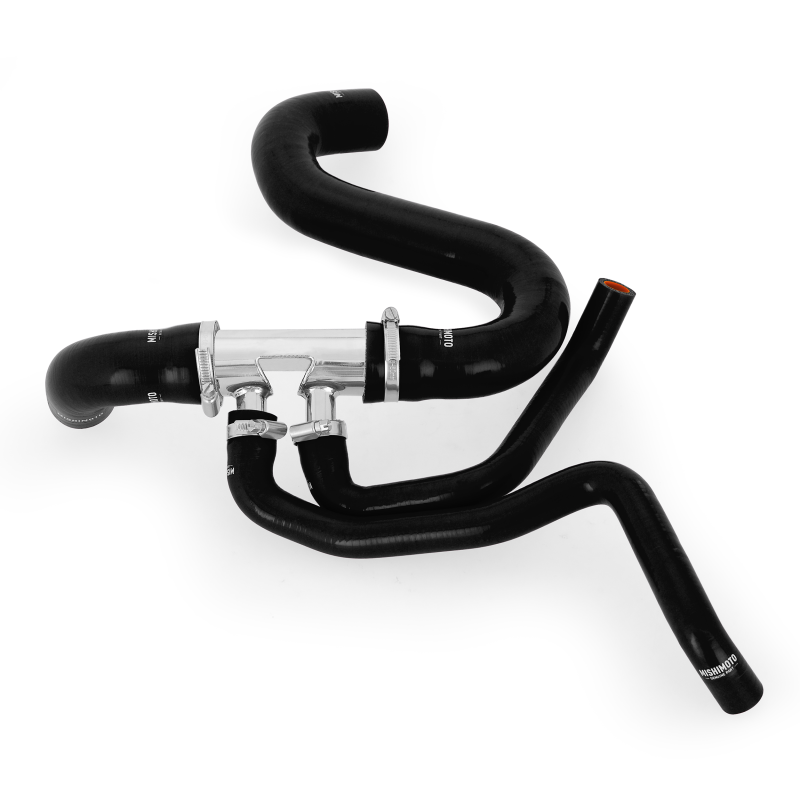 Mishimoto 2015+ Ford Mustang GT Silicone Lower Radiator Hose - Black - eliteracefab.com