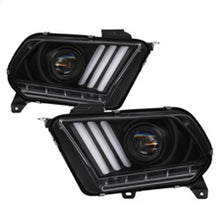 Load image into Gallery viewer, Spyder Ford Mustang 10-13 Projector Headlights - HID Model Only - Black PRO-YD-FM2010V2-HID-BK - eliteracefab.com