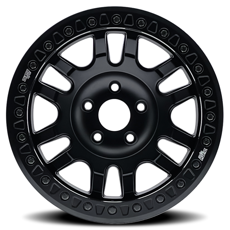 Dirty Life 9314 Canyon Race 17x9 / 5x127 BP / -12mm Offset / 71.5mm Hub Matte Black Wheel Dirty Life