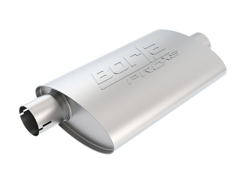 Borla Universal Center/Offset Oval 14in x 4in x 9.5in PRO-XS Muffler - eliteracefab.com