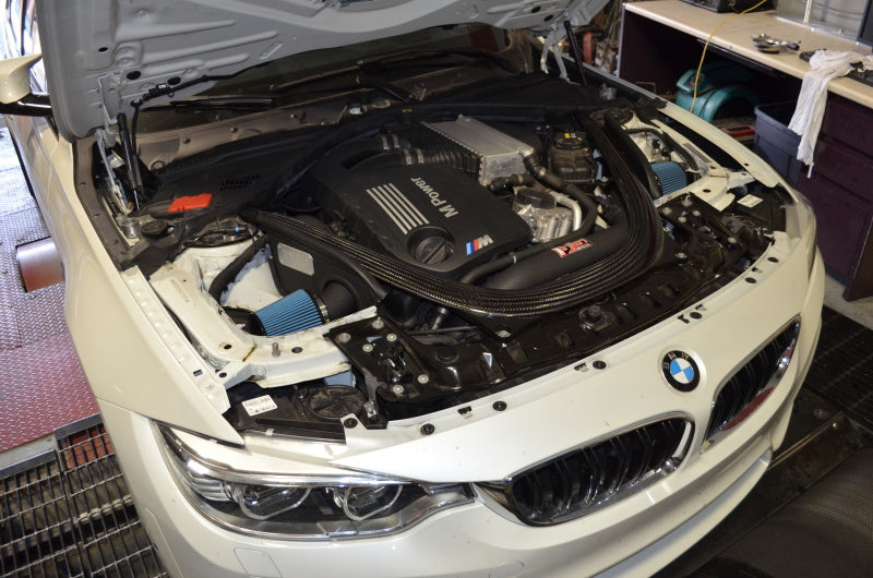 Injen 2015 M3/M4 3.0L Twin Turbo Polished Short Ram 2pc. Intake System w/ MR Technology - eliteracefab.com