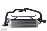 TURBOXS FRONT MOUNT INTERCOOLER KIT; WRINKLE BLACK POWDER COATED PIPES SUBARU STI; 2015-2019