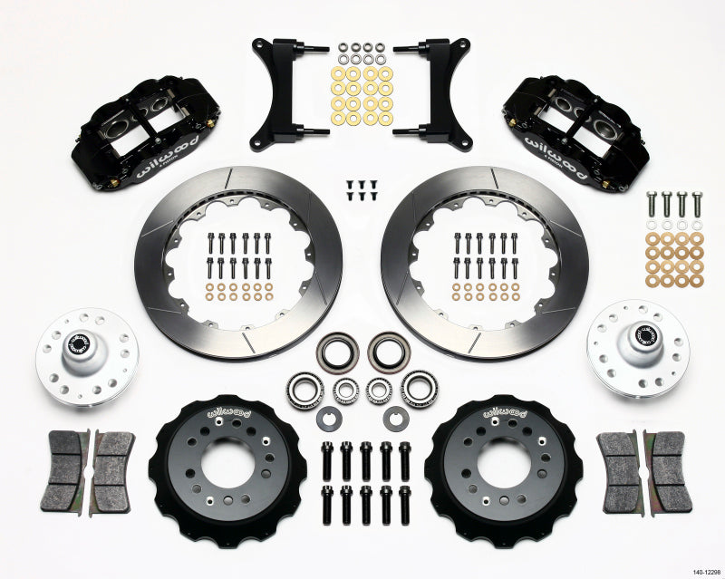 Wilwood Narrow Superlite 6R Front Hub Kit 12.88in 79-87 GM G Body Wilwood
