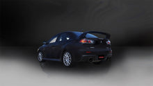 Load image into Gallery viewer, Corsa 08-14 Mitsubishi Lancer Evolution X Sedan 2.0L Black Sport Dual Rear Cat-Back Exhaust - eliteracefab.com