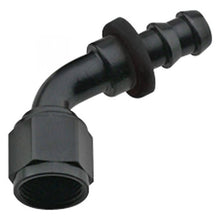 Load image into Gallery viewer, Fragola Performance Systems 206008-BL 8000 Series Push-Lite Race Hose End - 60 Degree