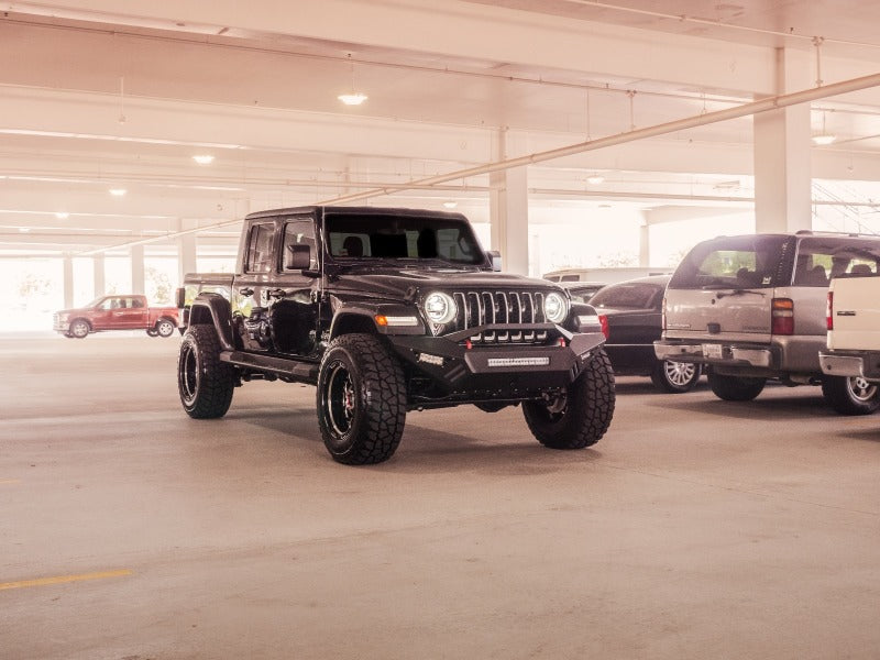 Road Armor 18-20 Jeep Wrangler JL SPARTAN Front Bumper - Tex Blk - eliteracefab.com