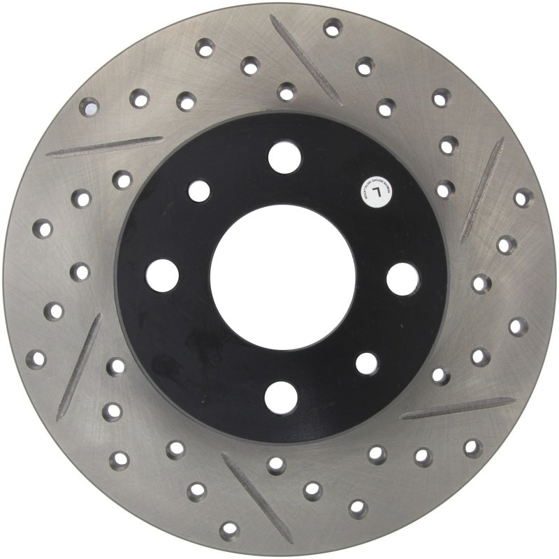 StopTech Slotted & Drilled Sport Brake Rotor - eliteracefab.com