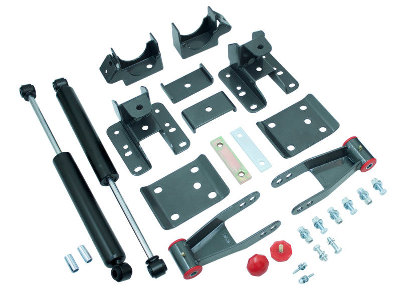 MaxTrac 07-16 GM C/K1500 2WD/4WD 3-4in Rear Adj. Lowering Flip Kit - eliteracefab.com