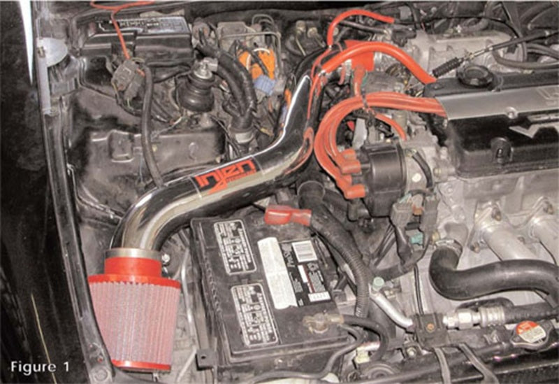 Injen 92-96 Honda Prelude/Prelude SI VTEC L4 2.2L/2.3L Black IS Short Ram Cold Air Intake - eliteracefab.com