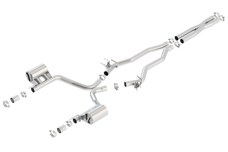 Borla 2015-2016 Charger SRT 392 / Scat Pack 6.4L Atak Catback Exhaust Single Split Rear Exit - eliteracefab.com