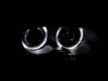 Load image into Gallery viewer, ANZO USA Bmw 3 Series E46 4dr Projector Headlights W/ Halo Black; 1999-2001 - eliteracefab.com