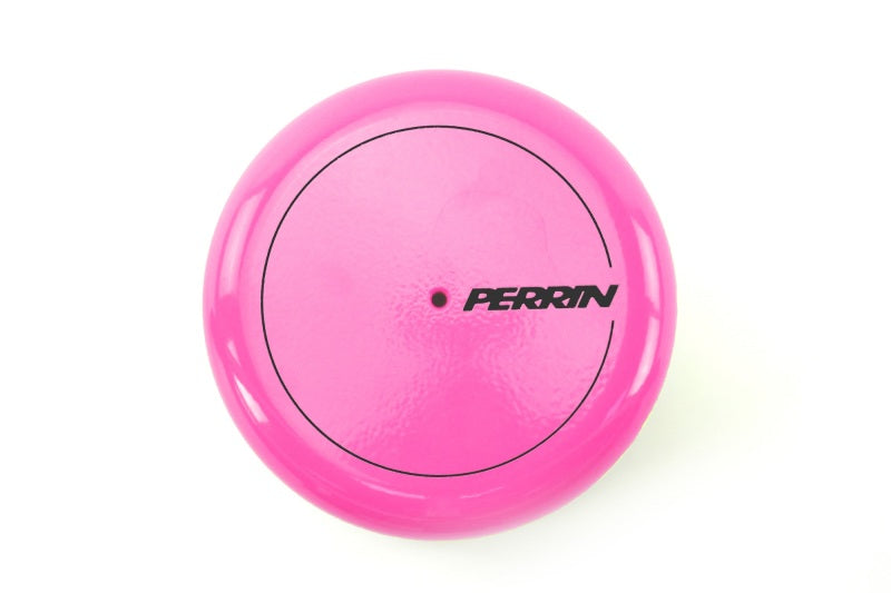 Perrin 2015+ Subaru WRX/STI Oil Filter Cover - Hyper Pink - eliteracefab.com