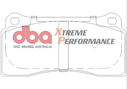 DBA Extreme Performance Rear Brake Pads - DB1935XP DBA