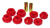 Prothane 88-95 Honda Civic Rear Shock Bushings - Red