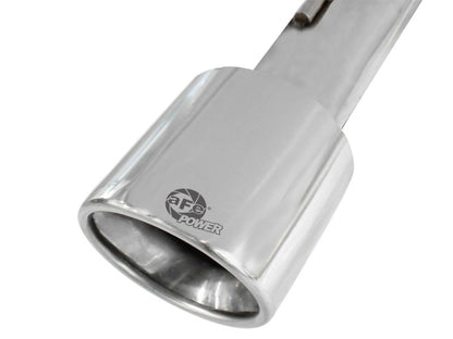 aFe MACHForce XP 14+ Jeep Grand Cherokee V6 3.0L (td) 2.5in DPF-Back 409SS Exhaust w/o Resonators aFe