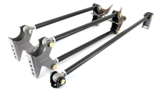Ridetech Universal Weld-in Parallel 4 Link Black Powdercoated - eliteracefab.com