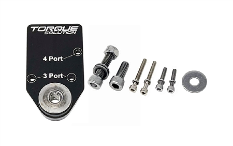 Torque Solution Billet MAC Valve Mount Bracket - For 3/4 Port MAC Solenoid Valves - eliteracefab.com