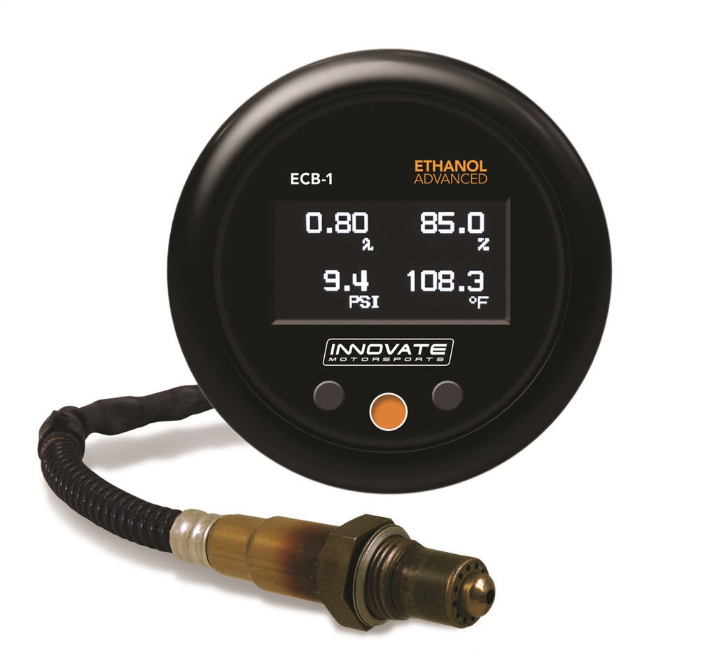 Innovate ECB-1 (Boost) Ethanol Advanced Complete Gauge Kit - eliteracefab.com