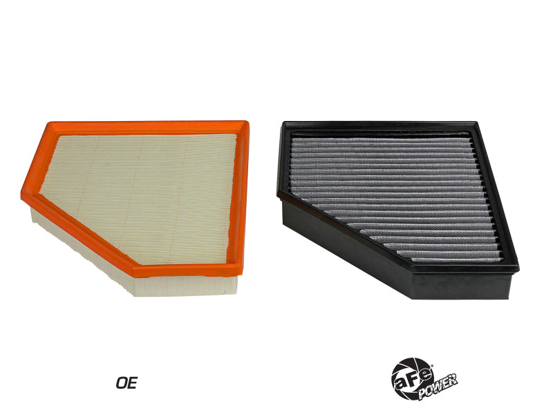 aFe Magnum FLOW OE Replacement Filter w/ Pro Dry S Media 2020 Toyota Supra (A90) L6-3.0L (t) - eliteracefab.com