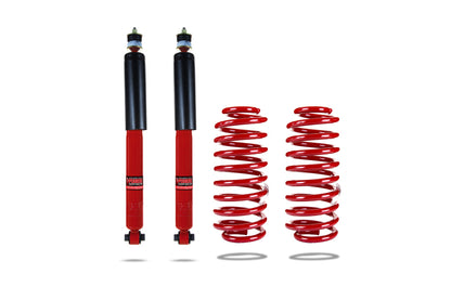 Pedders EziFit SportsRyder Rear Spring And Shock Kit 05-14 Ford Mustang - eliteracefab.com