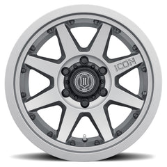 ICON Rebound Pro 17x8.5 6x135 6mm Offset 5in BS 87.1mm Bore Titanium Wheel - eliteracefab.com