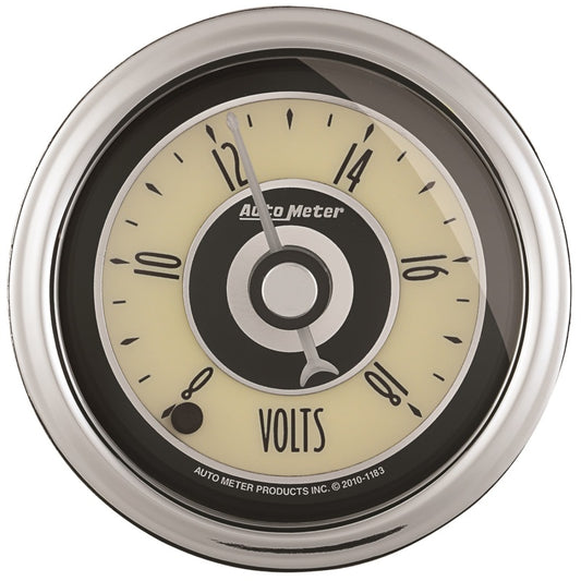 AutoMeter Gauge Voltmeter 2-1/16in. 18V Digital Stepper Motor Cruiser Ad 1182