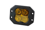 Diode Dynamics SS3 LED Pod Pro - Yellow Combo Flush (Single)