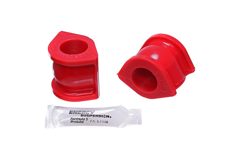 Energy Suspension 06-11 Honda Civic SI 27mm Front Sway Bar Bushing Set - Red - eliteracefab.com