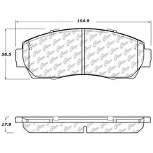 Load image into Gallery viewer, StopTech Street Touring 11-15 Honda Crosstour/Odyssey Front Brake Pads - eliteracefab.com