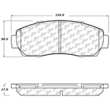 StopTech Premium Ceramic Front Brake Pads - 308.15210