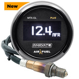 Innovate MTX-OL PLUS Wideband Digital Air/Fuel Ratio OLED Gauge Kit 8ft w/O2 Sensor