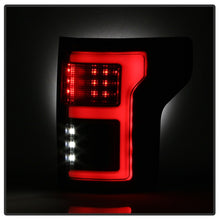 Load image into Gallery viewer, Spyder 15-18 Ford F-150 LED Tail Lights (w/Blind Spot) - Black Smoke (ALT-YD-FF15015BS-LBLED-BSM) - eliteracefab.com